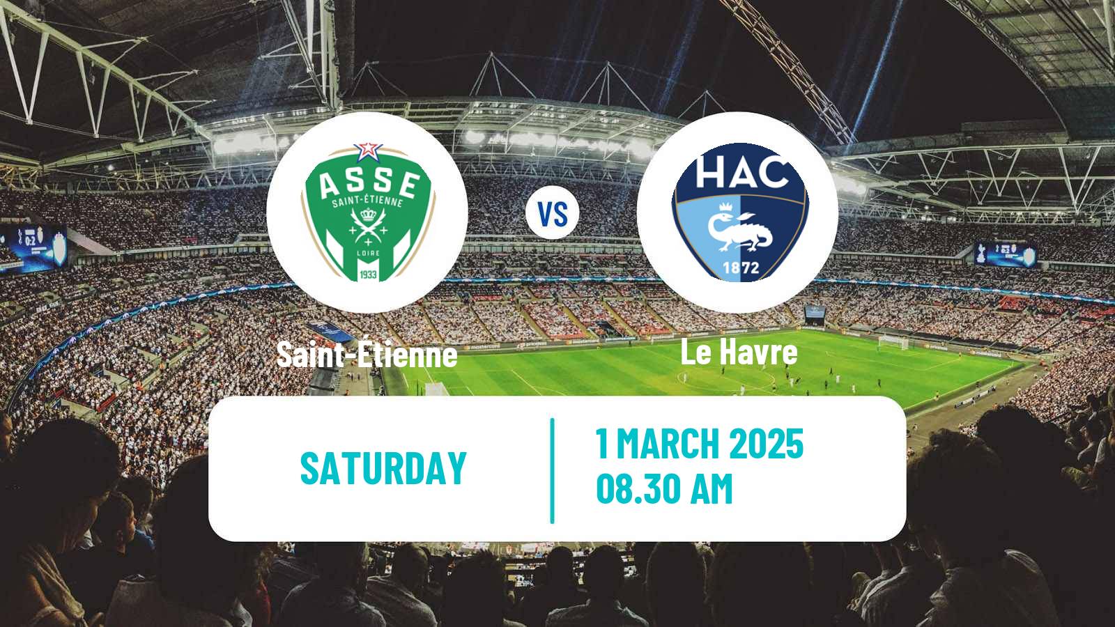 Soccer French Division 1 Women Saint-Étienne - Le Havre