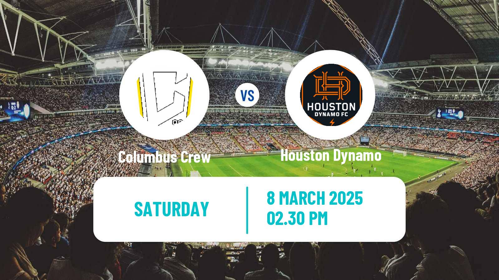 Soccer MLS Columbus Crew - Houston Dynamo