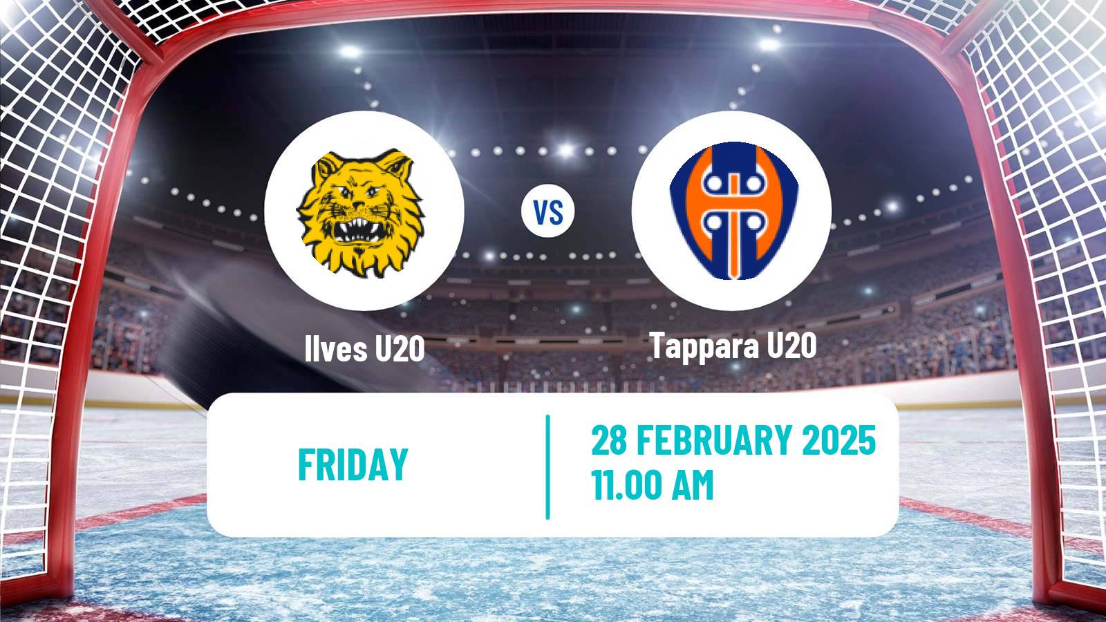 Hockey Finnish SM-sarja U20 Ilves U20 - Tappara U20