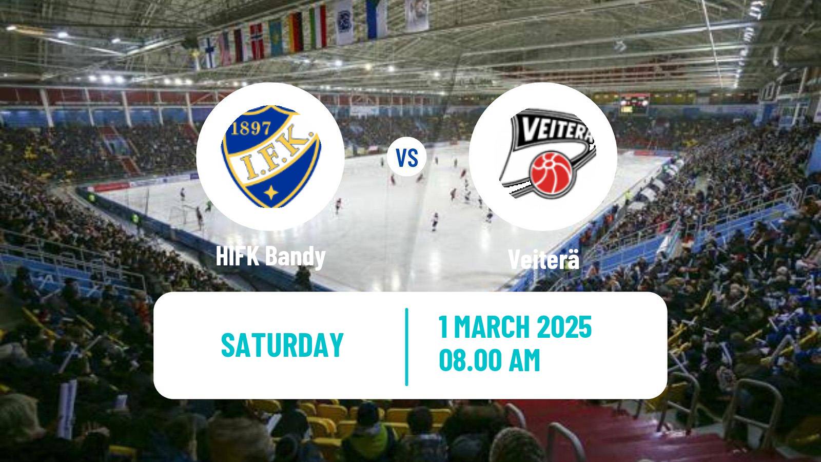 Bandy Finnish Bandyliiga HIFK - Veiterä