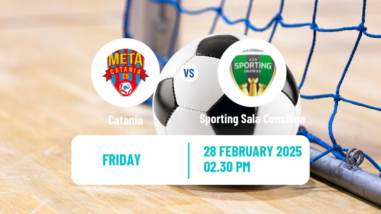 Futsal Italian Serie A Futsal Catania - Sporting Sala Consilina
