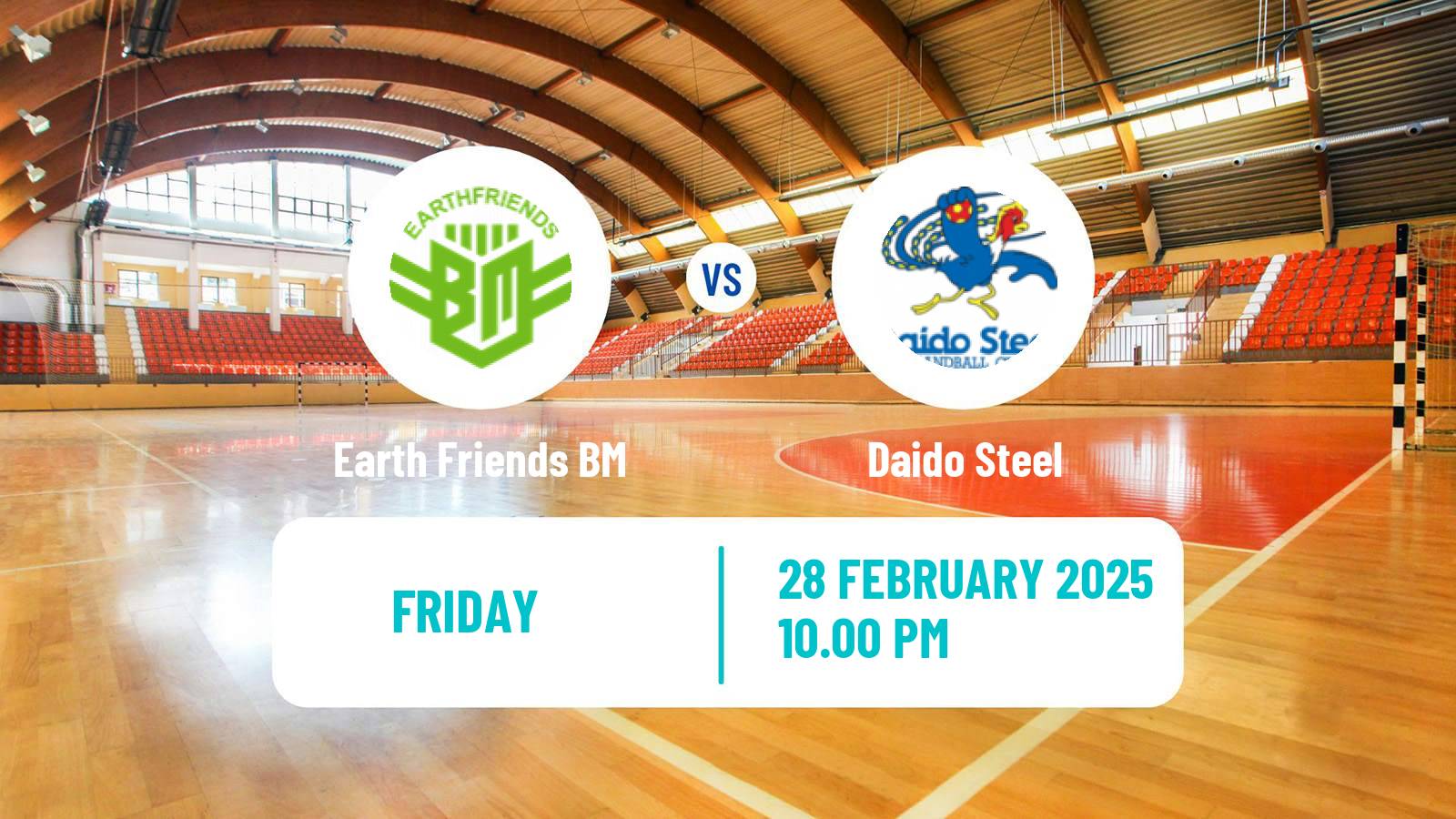 Handball Japan JHL Handball Earth Friends BM - Daido Steel