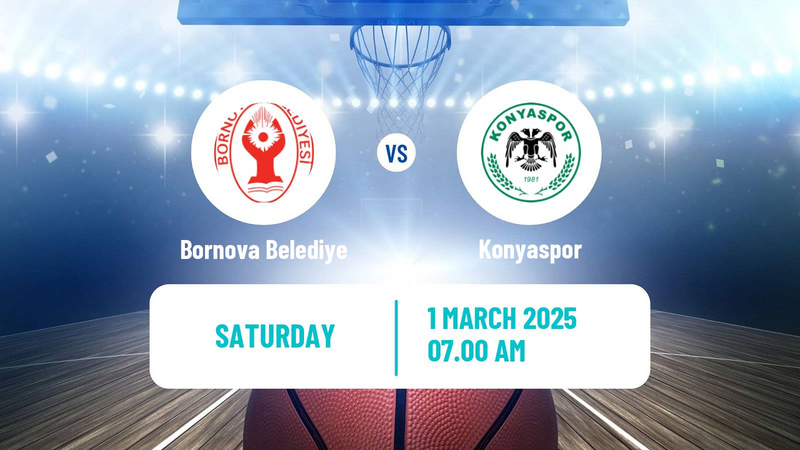 Basketball Turkish TB2L Bornova Belediye - Konyaspor