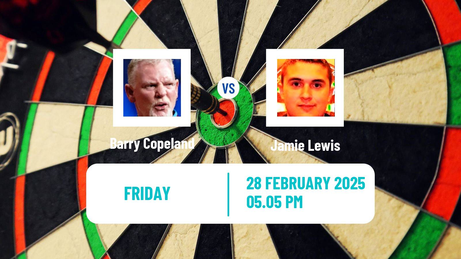 Darts Modus Super Series Barry Copeland - Jamie Lewis