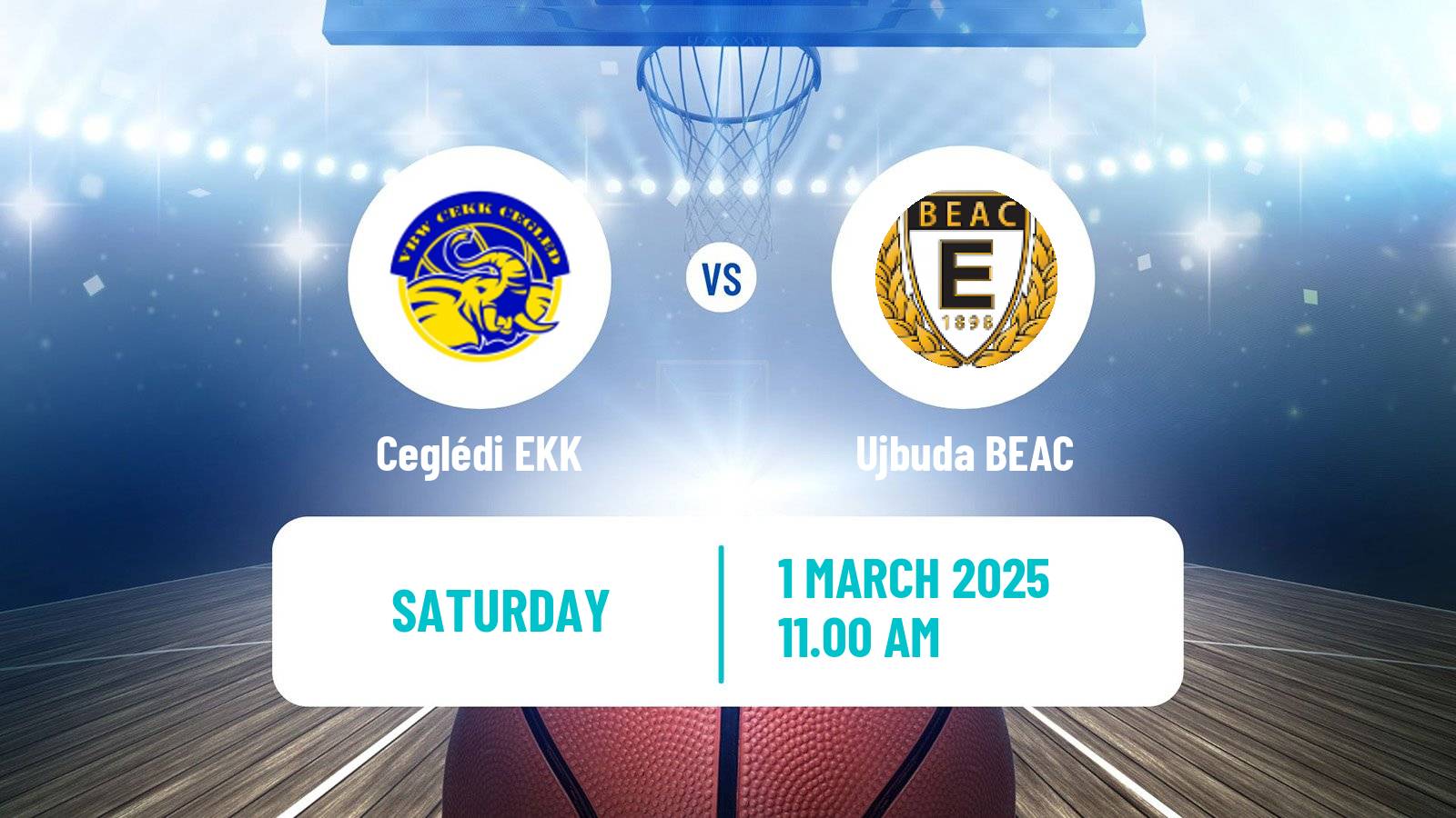 Basketball Hungarian NB I Basketball Women Ceglédi EKK - Ujbuda BEAC