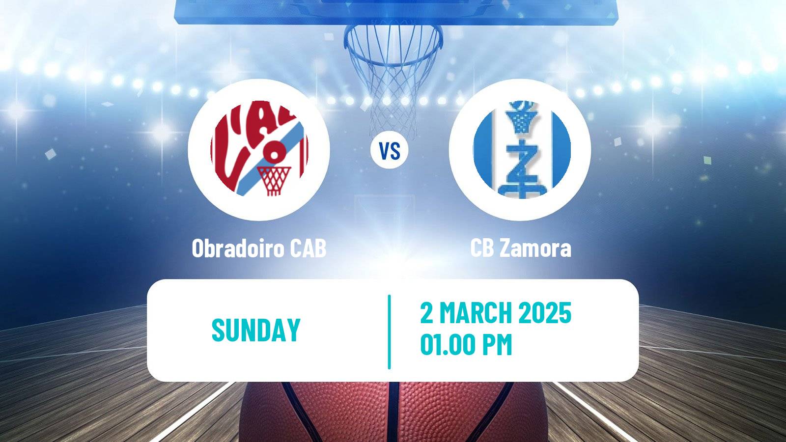 Basketball Spanish LEB Oro Obradoiro CAB - Zamora