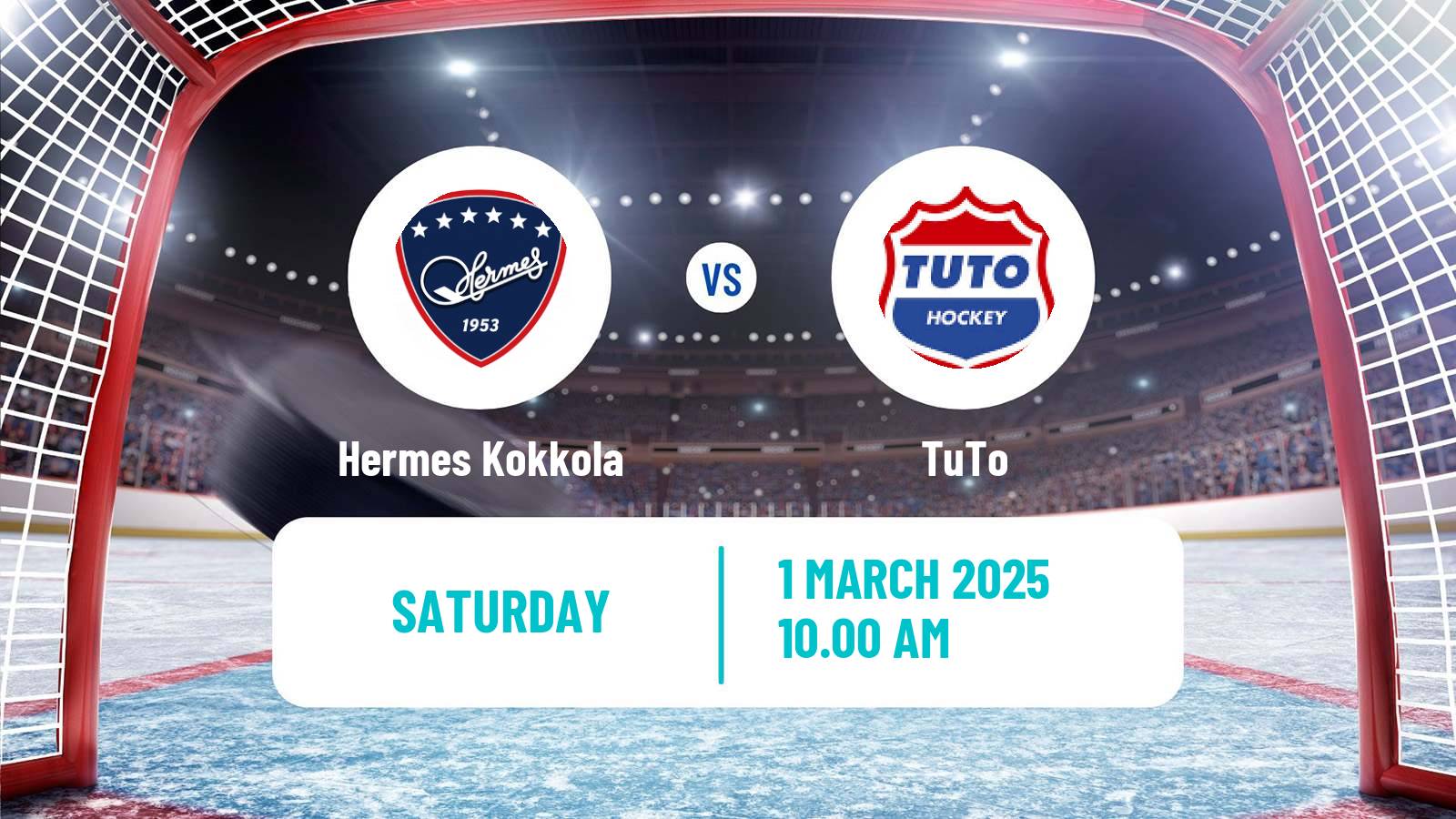 Hockey Finnish Mestis Hermes Kokkola - TuTo