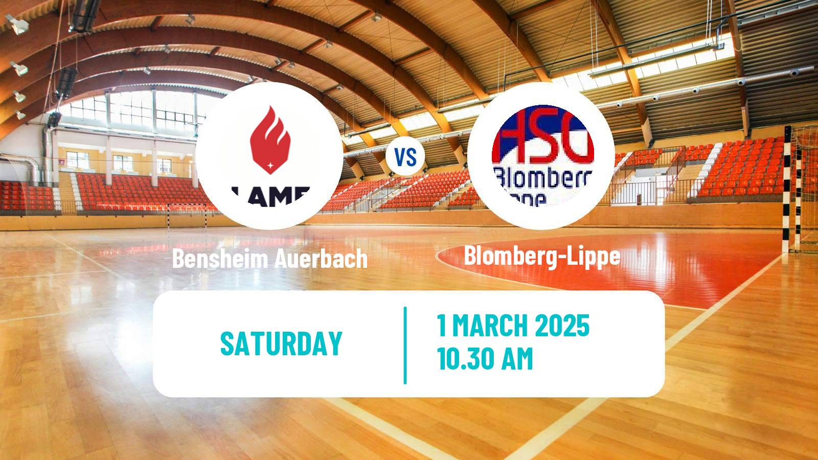 Handball German DHB Pokal Women Bensheim Auerbach - Blomberg-Lippe