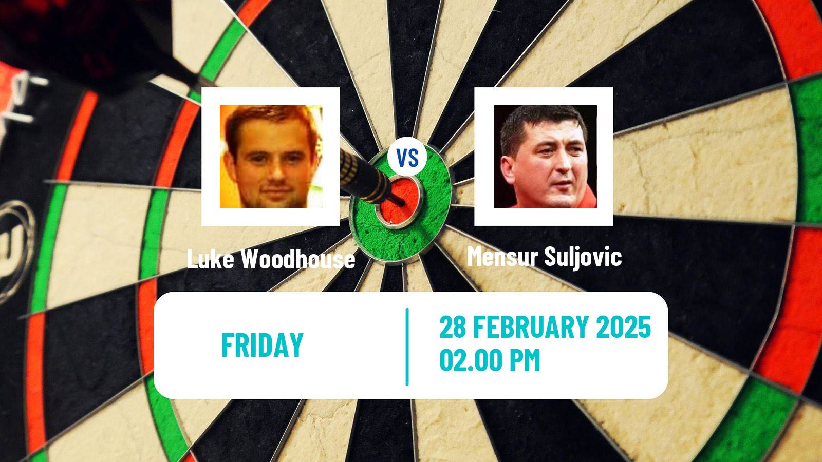 Darts Uk Open Luke Woodhouse - Mensur Suljovic