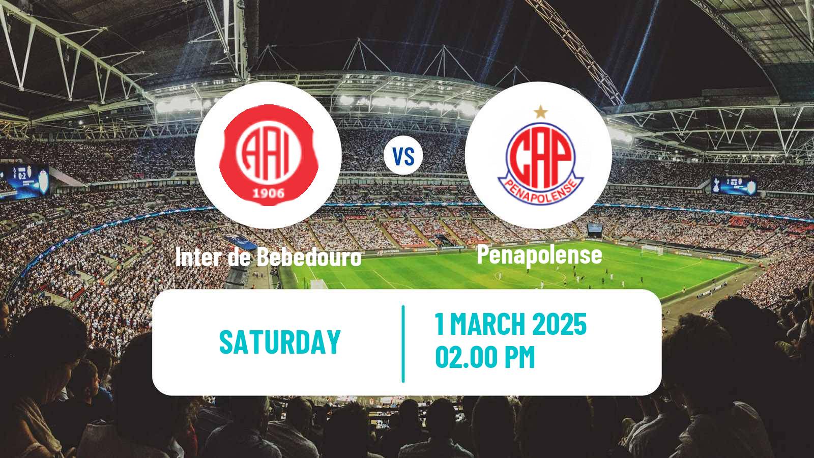 Soccer Brazilian Campeonato Paulista A4 Inter de Bebedouro - Penapolense