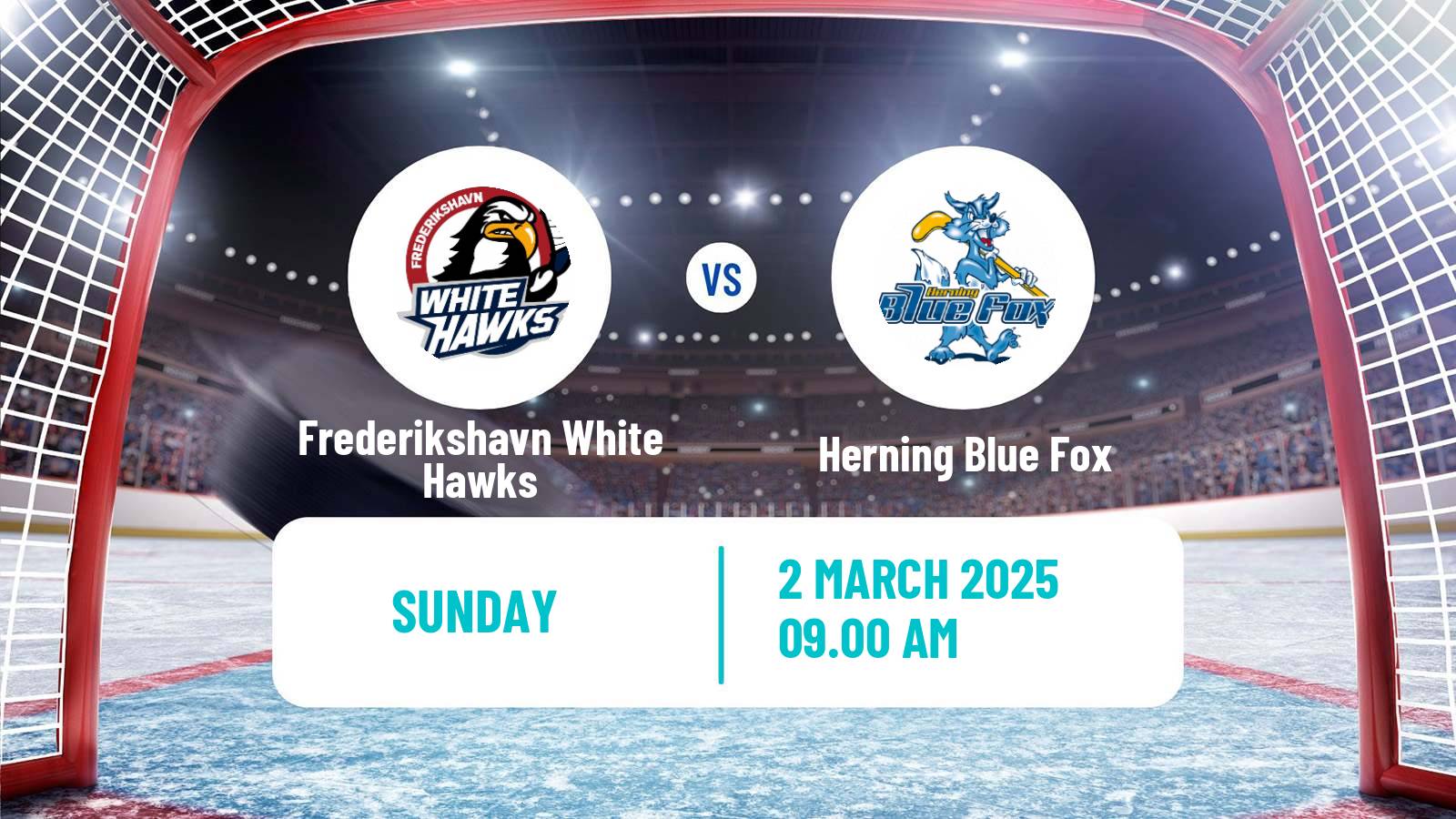 Hockey Danish Ishockey Ligaen Frederikshavn White Hawks - Herning Blue Fox