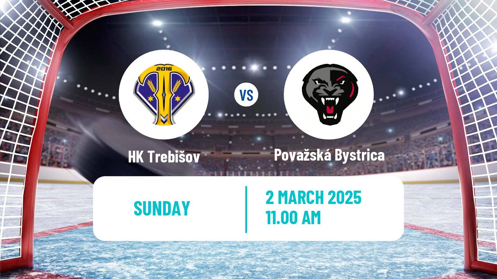 Hockey Slovak 1 Liga Hockey Trebišov - Považská Bystrica