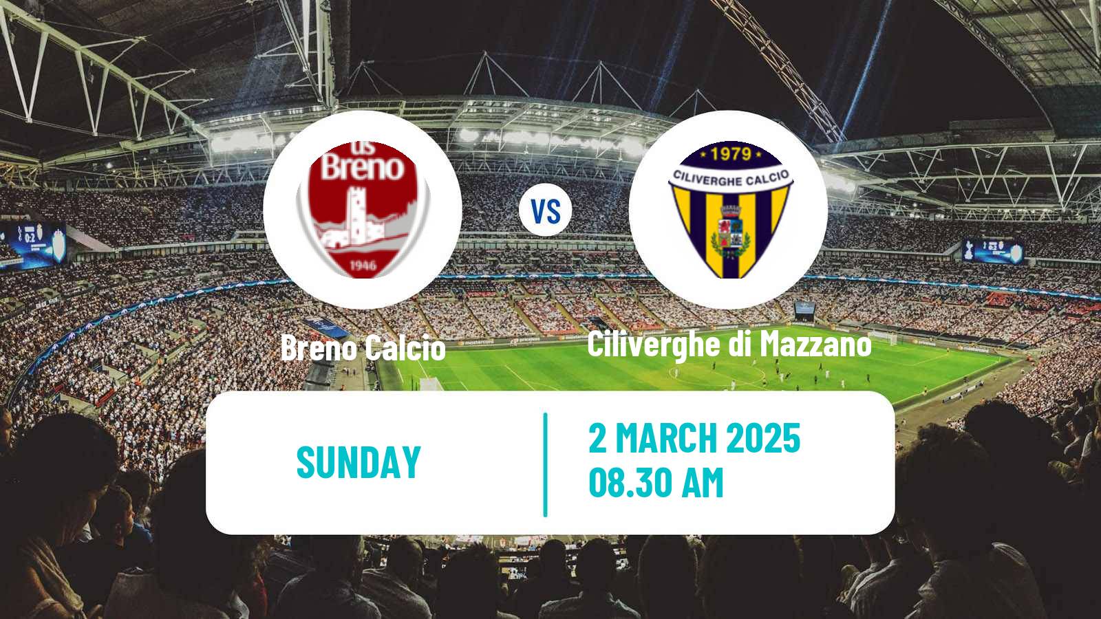 Soccer Italian Serie D - Group B Breno - Ciliverghe di Mazzano