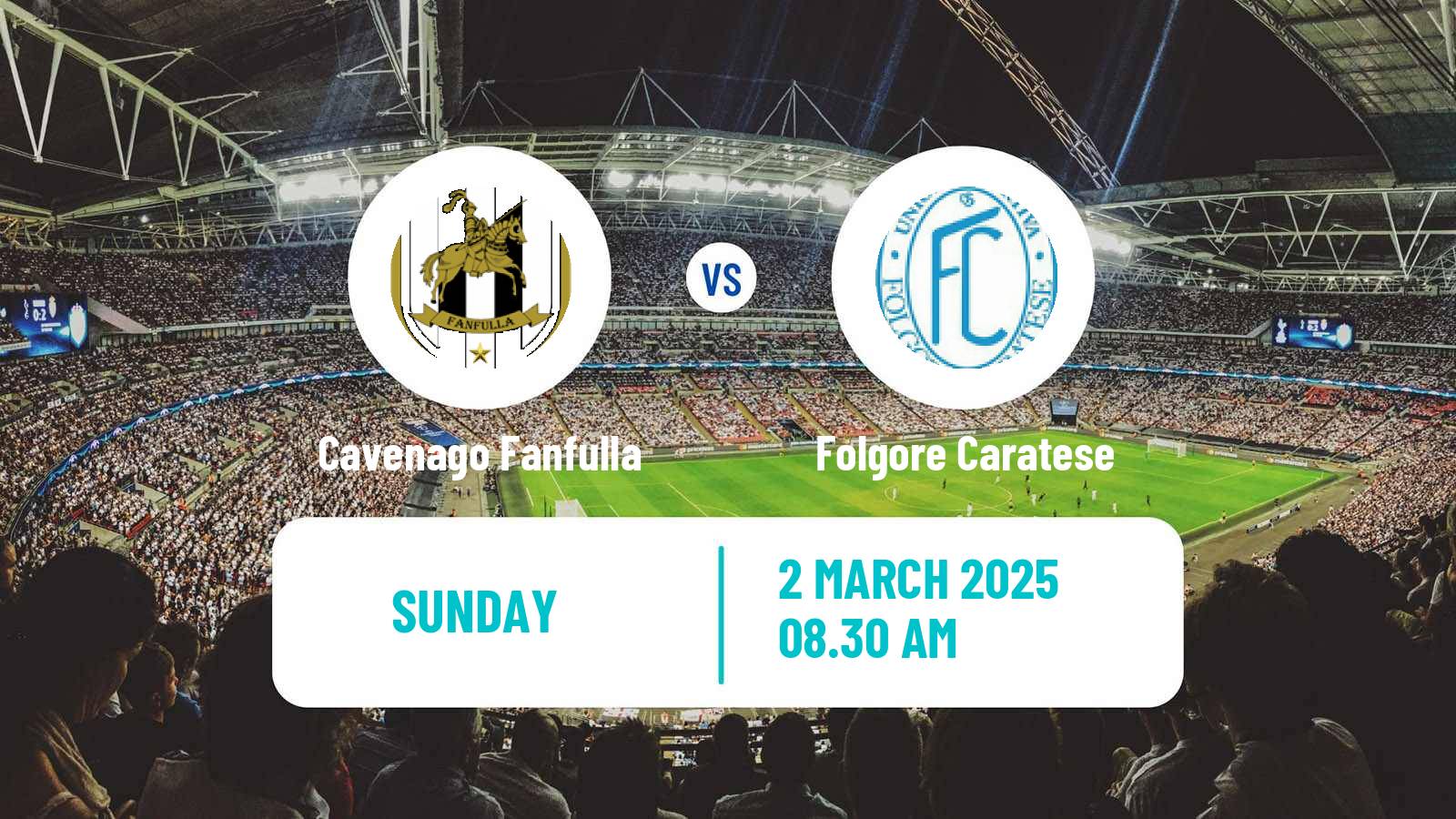 Soccer Italian Serie D - Group B Cavenago Fanfulla - Folgore Caratese