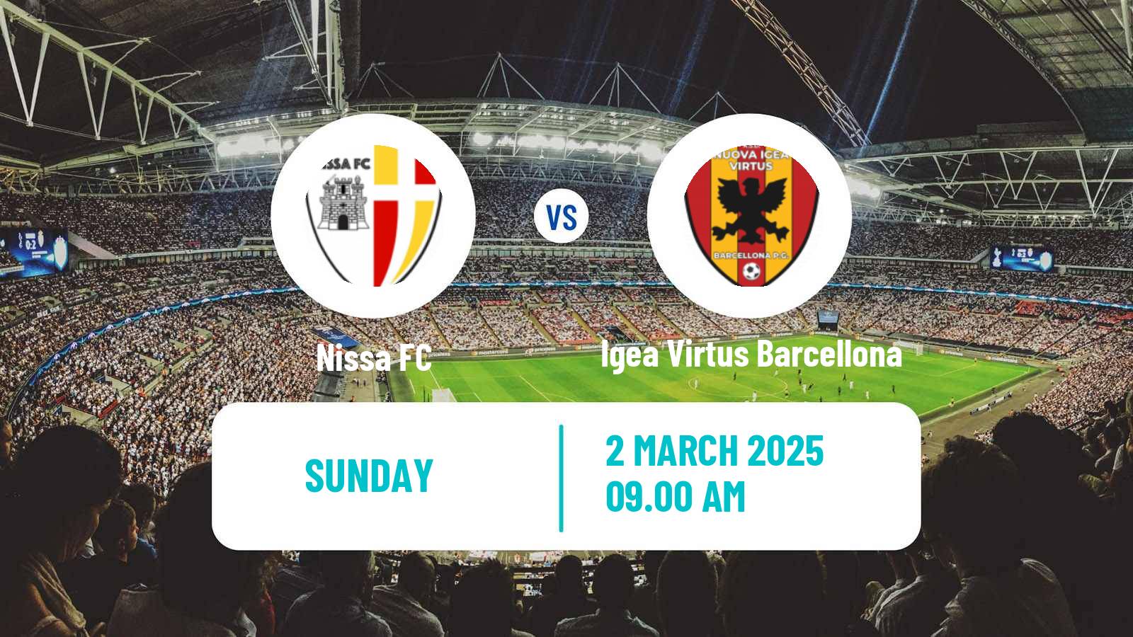 Soccer Italian Serie D - Group I Nissa - Igea Virtus Barcellona