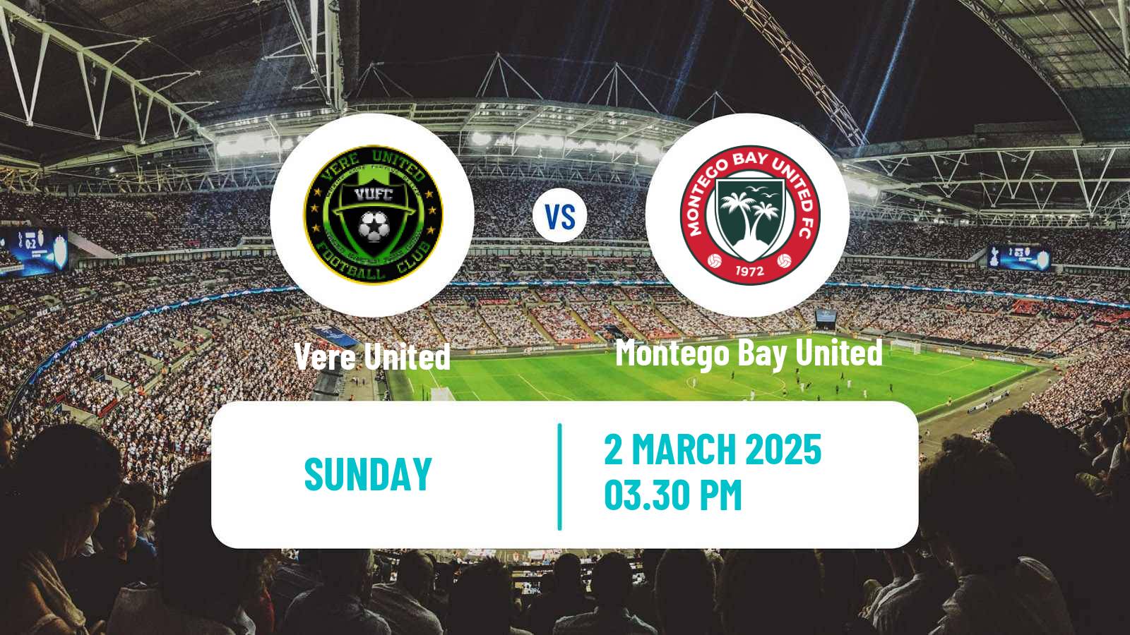 Soccer Jamaica National Premier League Vere United - Montego Bay United