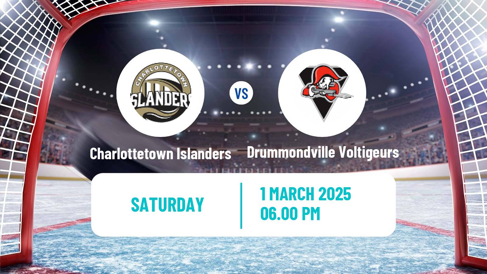 Hockey QMJHL Charlottetown Islanders - Drummondville Voltigeurs