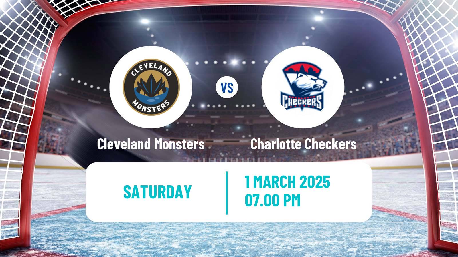 Hockey AHL Cleveland Monsters - Charlotte Checkers