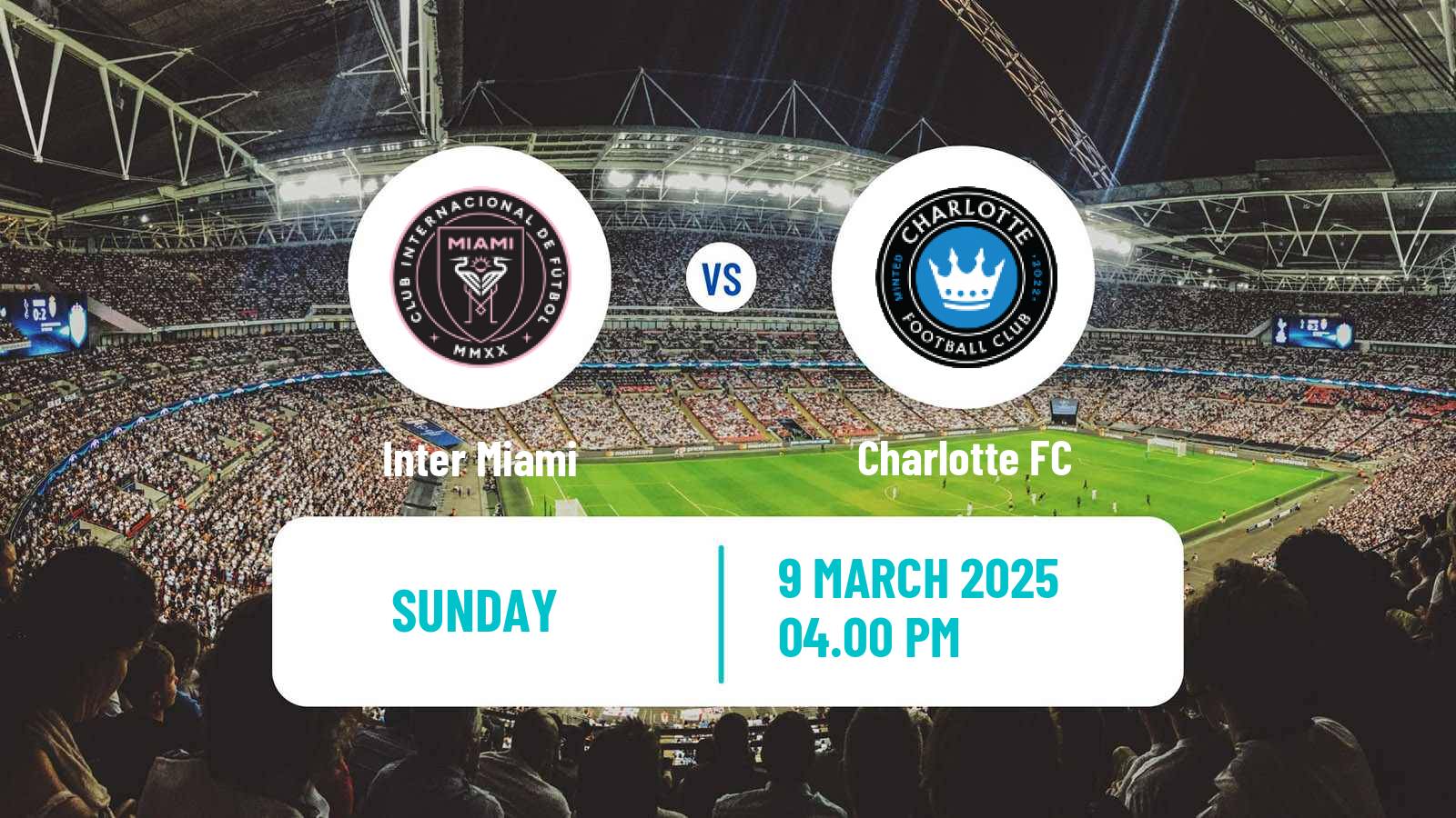 Soccer MLS Inter Miami - Charlotte