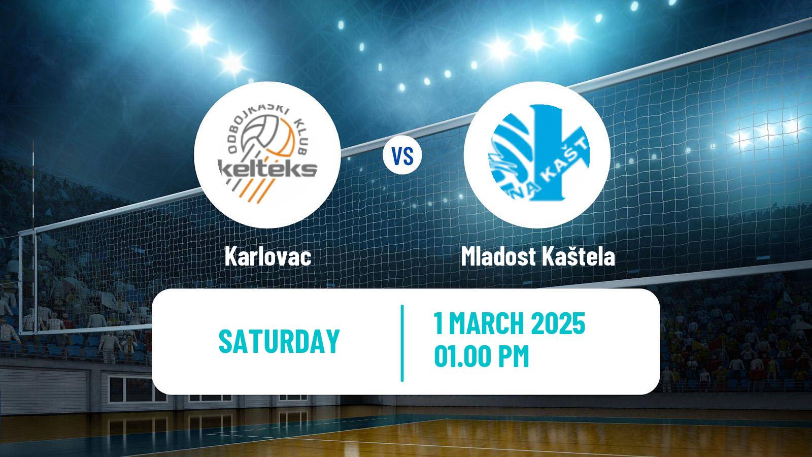 Volleyball Croatian Superliga Volleyball Women Karlovac - Mladost Kaštela