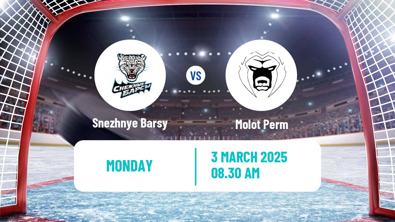 Hockey MHL Snezhnye Barsy - Molot Perm