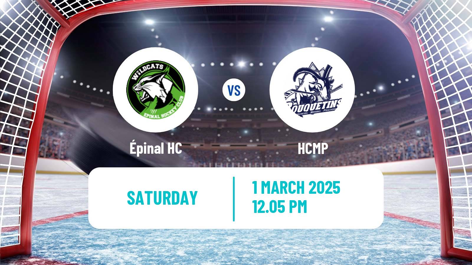 Hockey French D1 Ice Hockey Épinal - HCMP