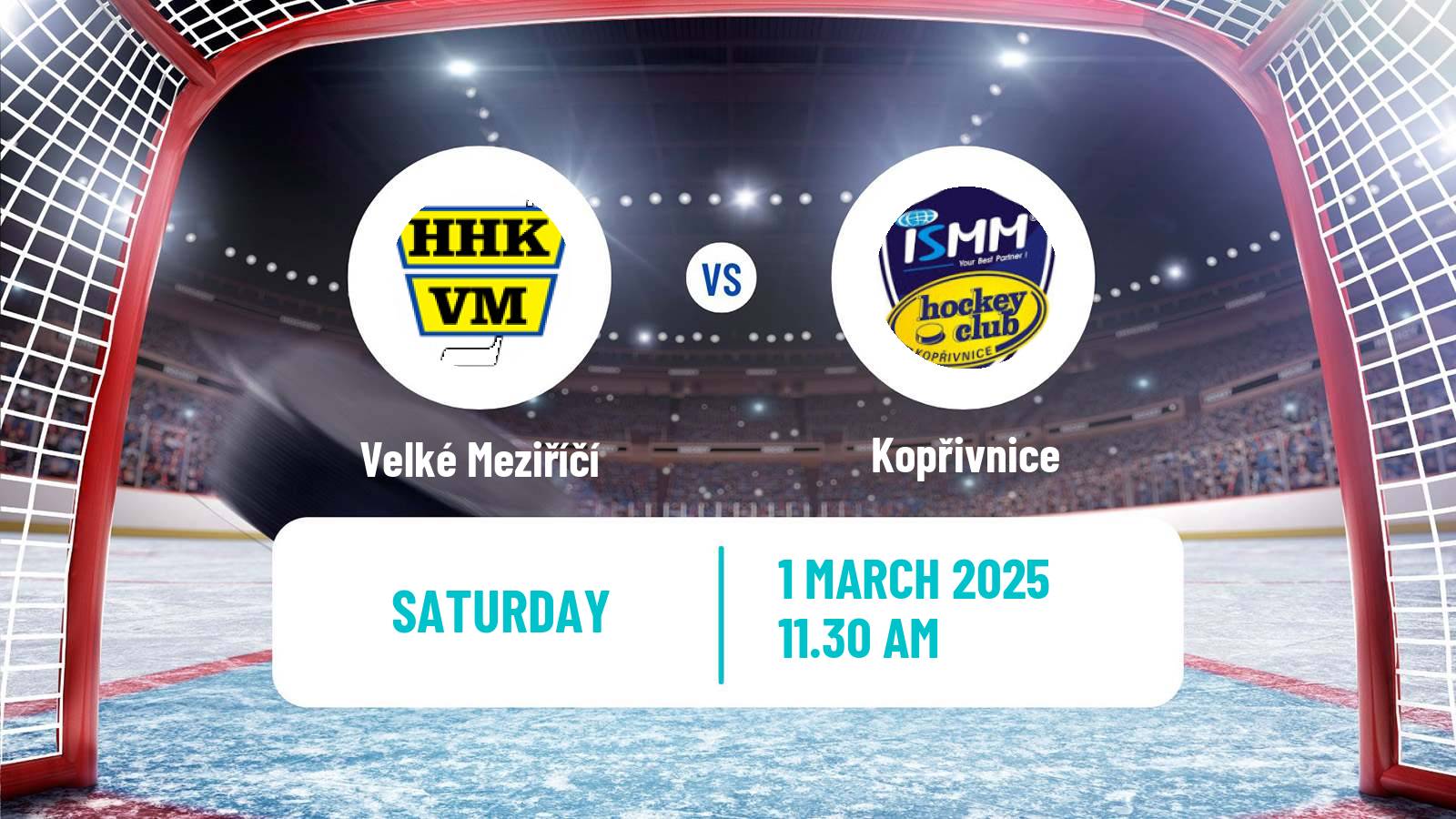 Hockey Czech 2 Liga Hockey East Velké Meziříčí - Kopřivnice