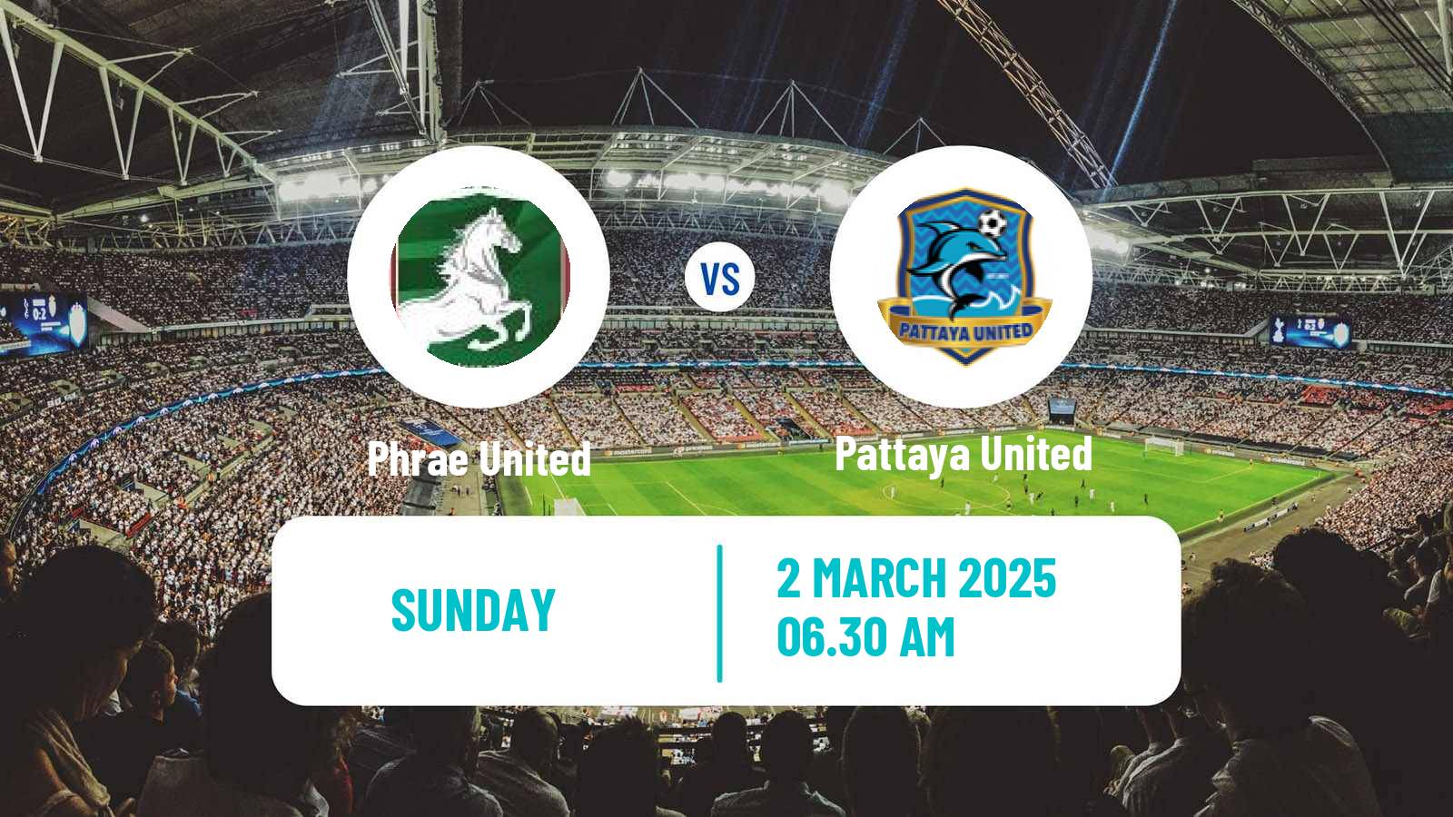 Soccer Thai League 2 Phrae United - Pattaya United