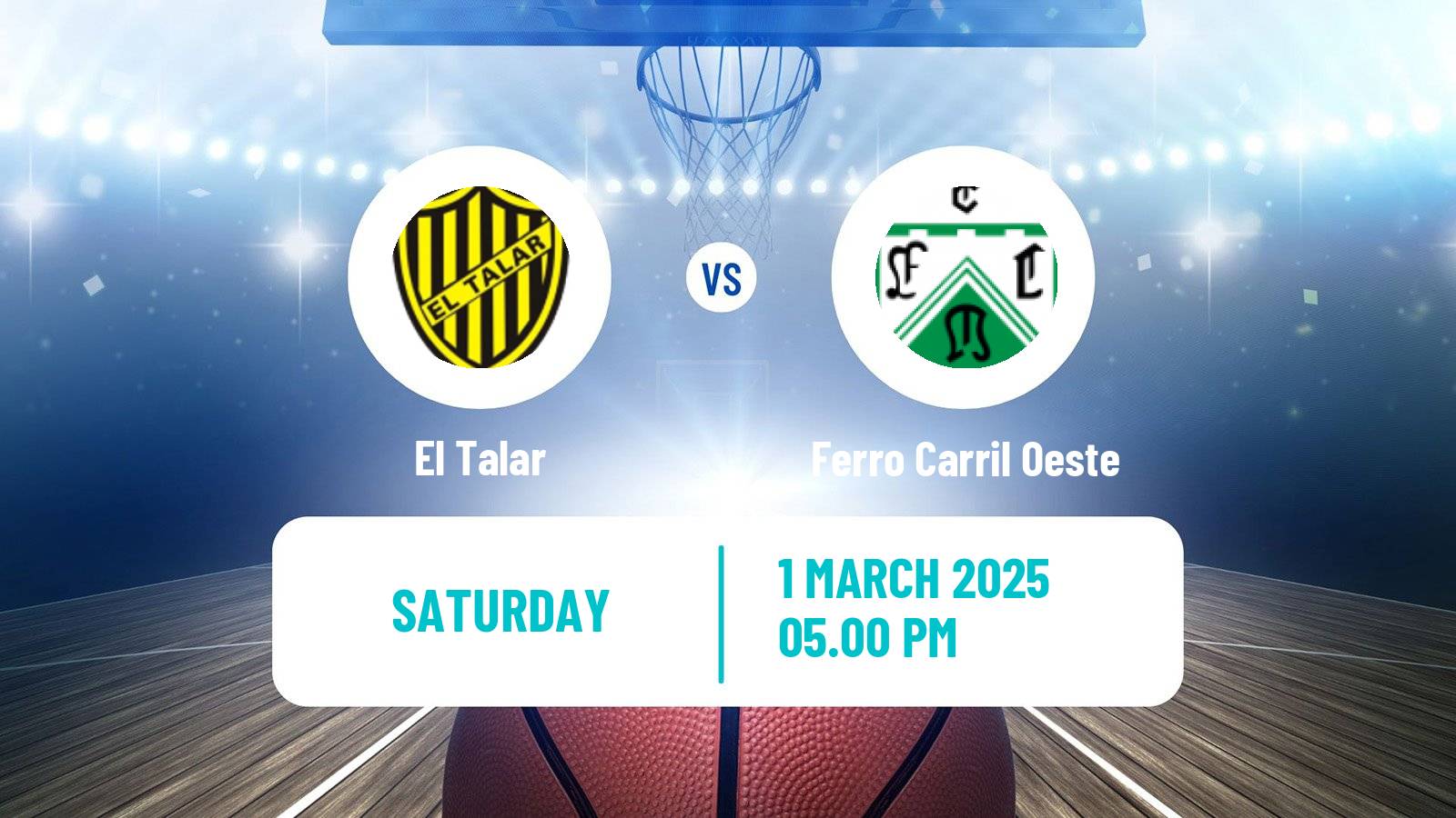 Basketball Argentinian Liga Femenina Basketball El Talar - Ferro Carril Oeste