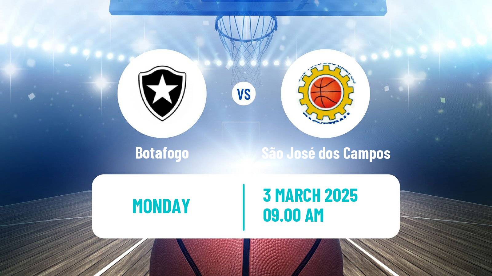 Basketball Brazilian NBB Botafogo - São José dos Campos