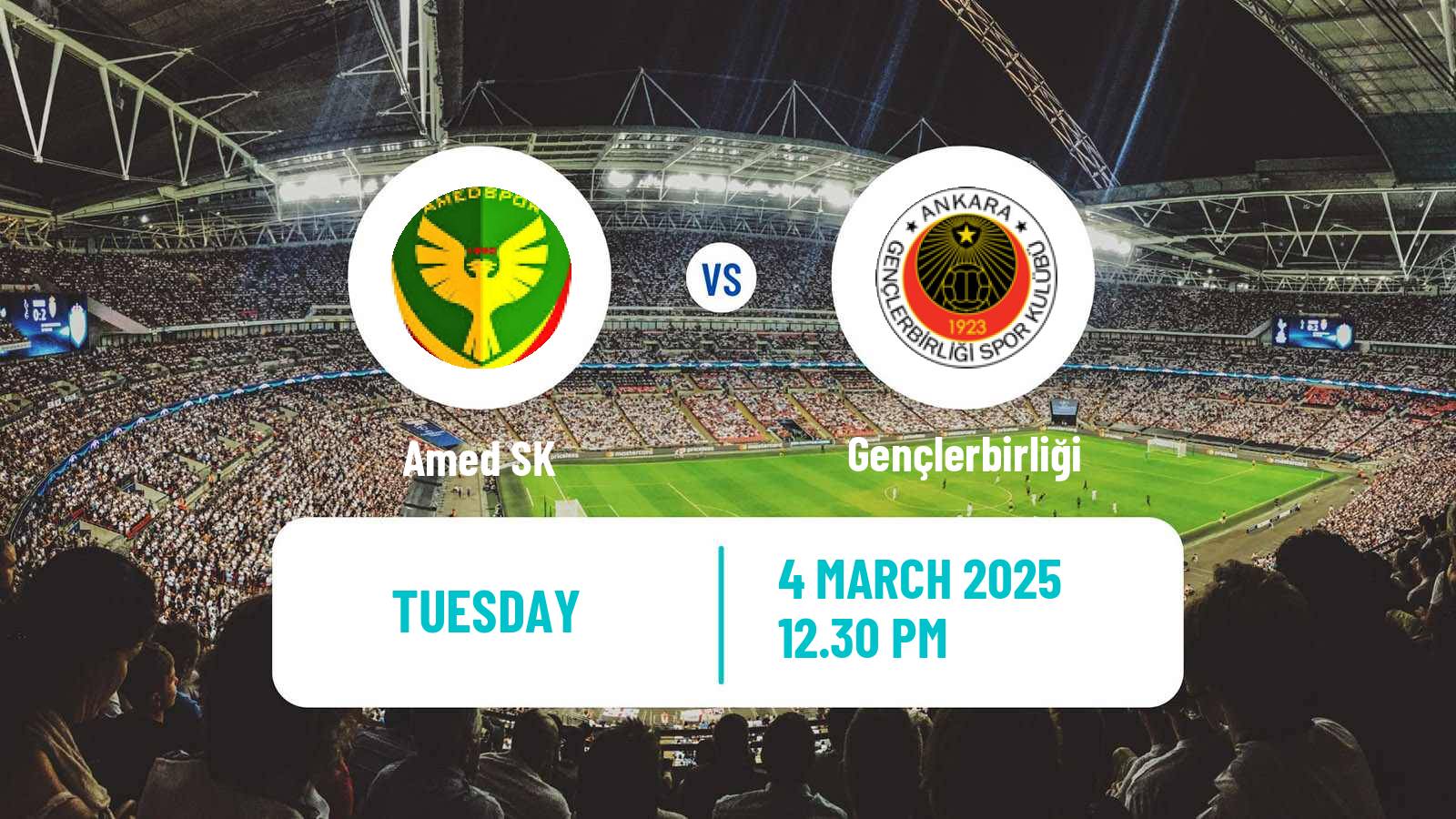 Soccer Turkish First League Amed SK - Gençlerbirliği