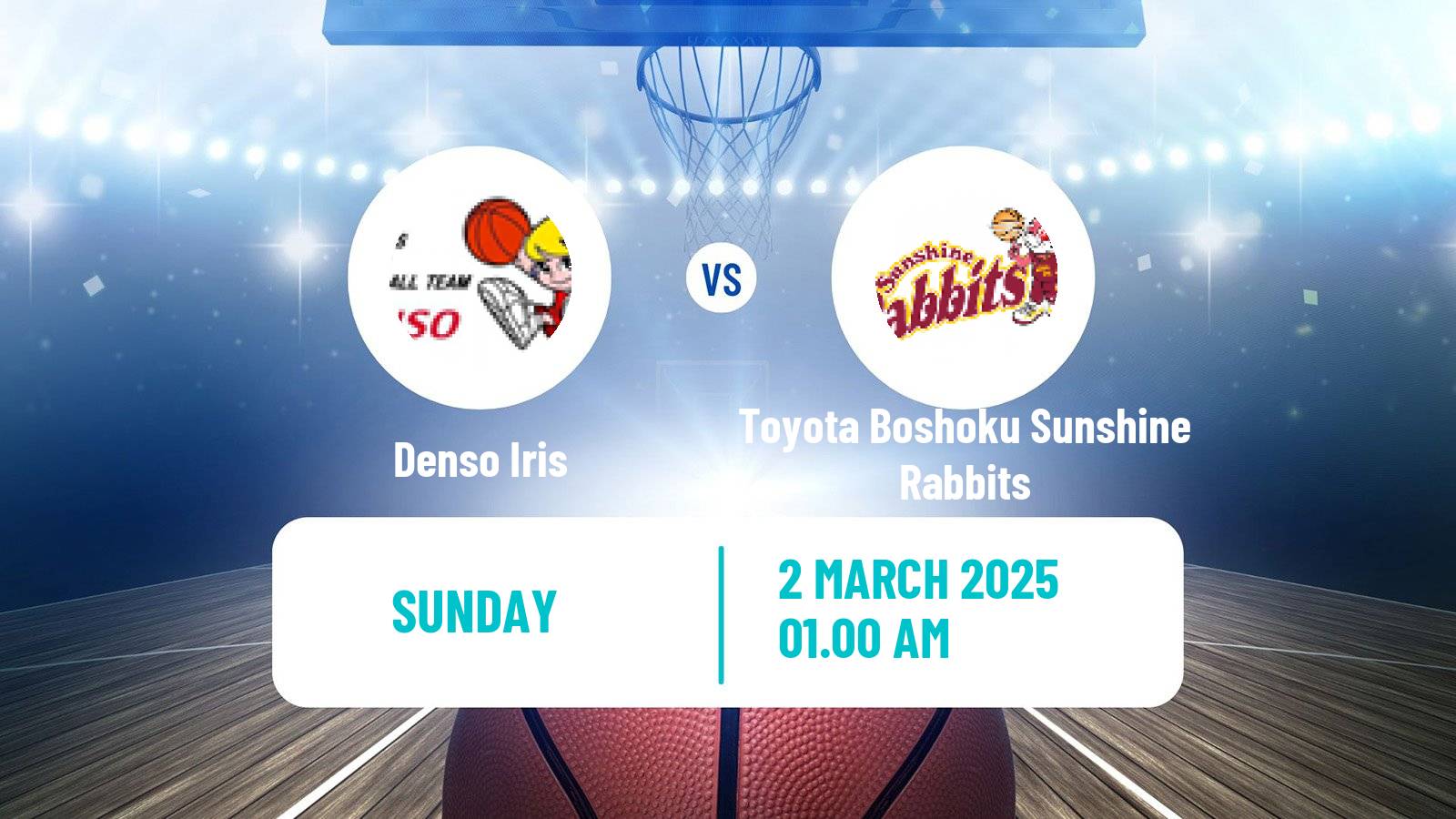 Basketball Japan W League Basketball Denso Iris - Toyota Boshoku Sunshine Rabbits