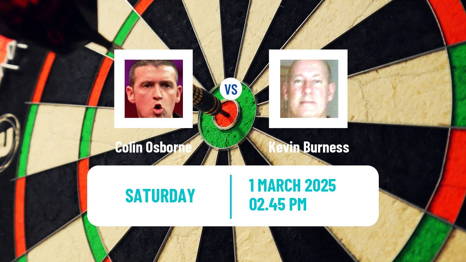 Darts Modus Super Series Colin Osborne - Kevin Burness