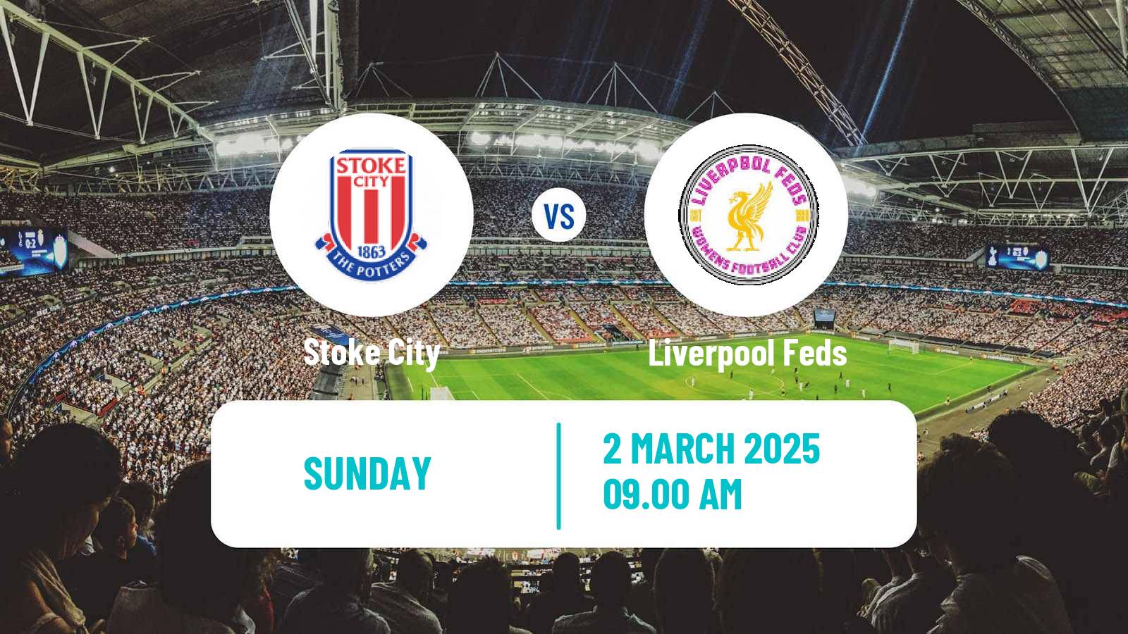 Soccer English National League North Women Stoke City - Liverpool Feds