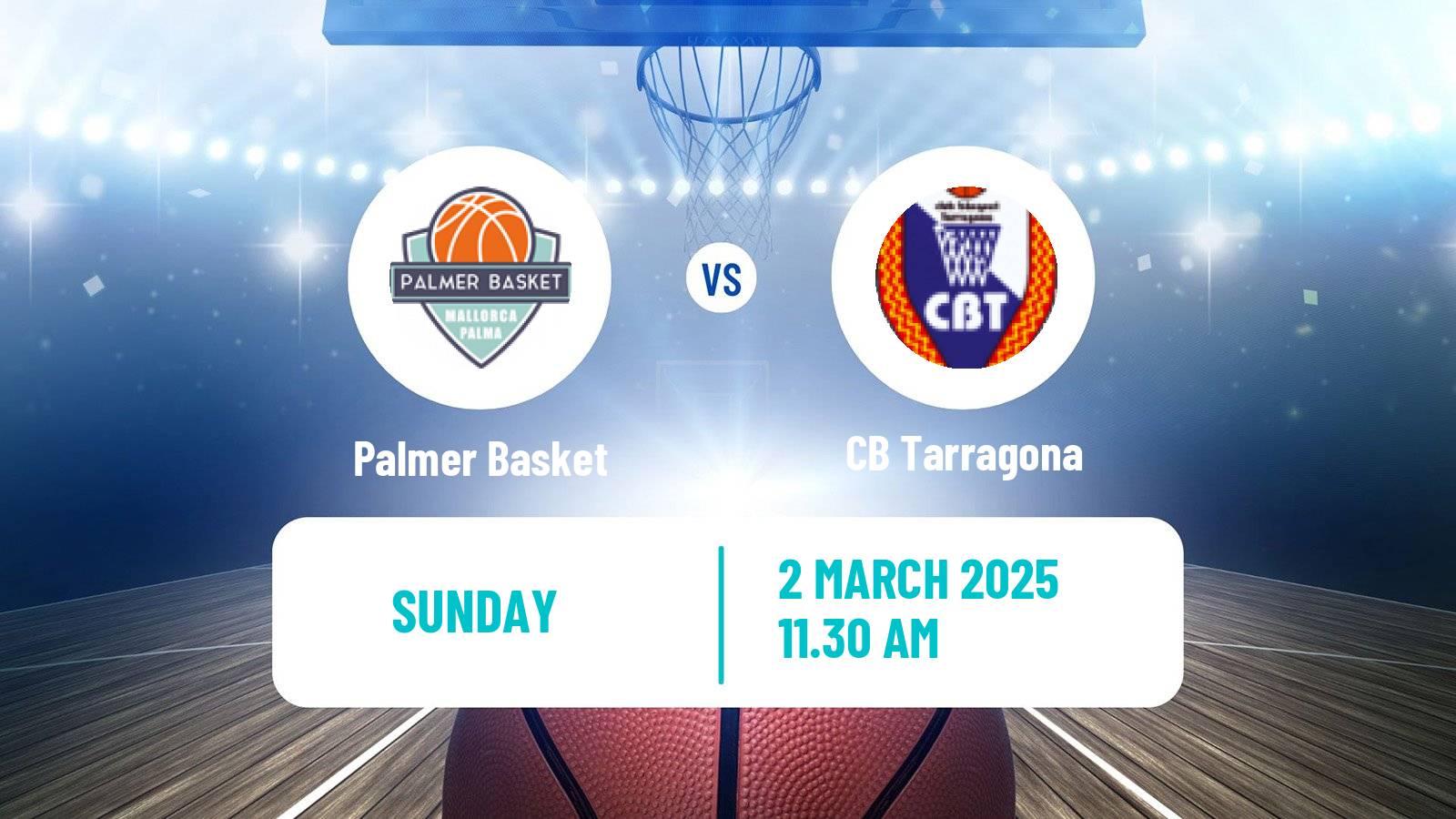 Basketball Spanish LEB Plata Palmer Basket - Tarragona