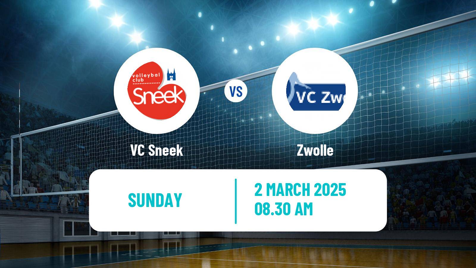 Volleyball Dutch Cup Volleyball Women VC Sneek - Zwolle