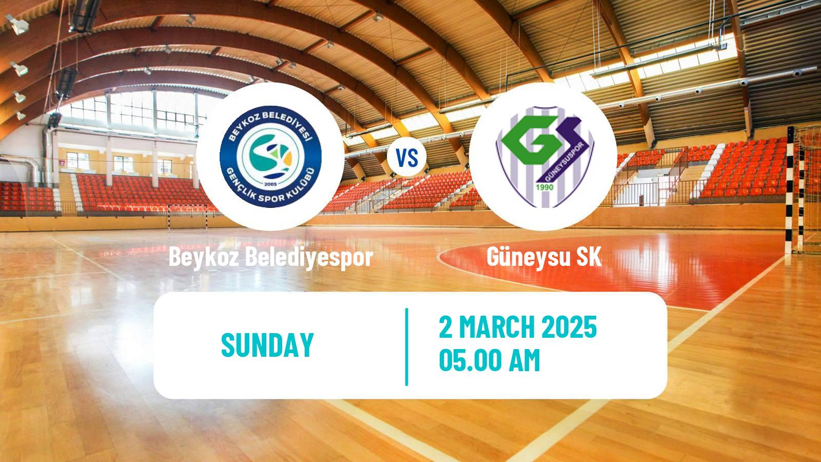 Handball Turkish Superlig Handball Beykoz Belediyespor - Güneysu