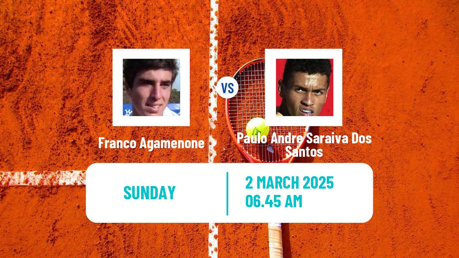 Tennis Kigali 2 Challenger Men Franco Agamenone - Paulo Andre Saraiva Dos Santos