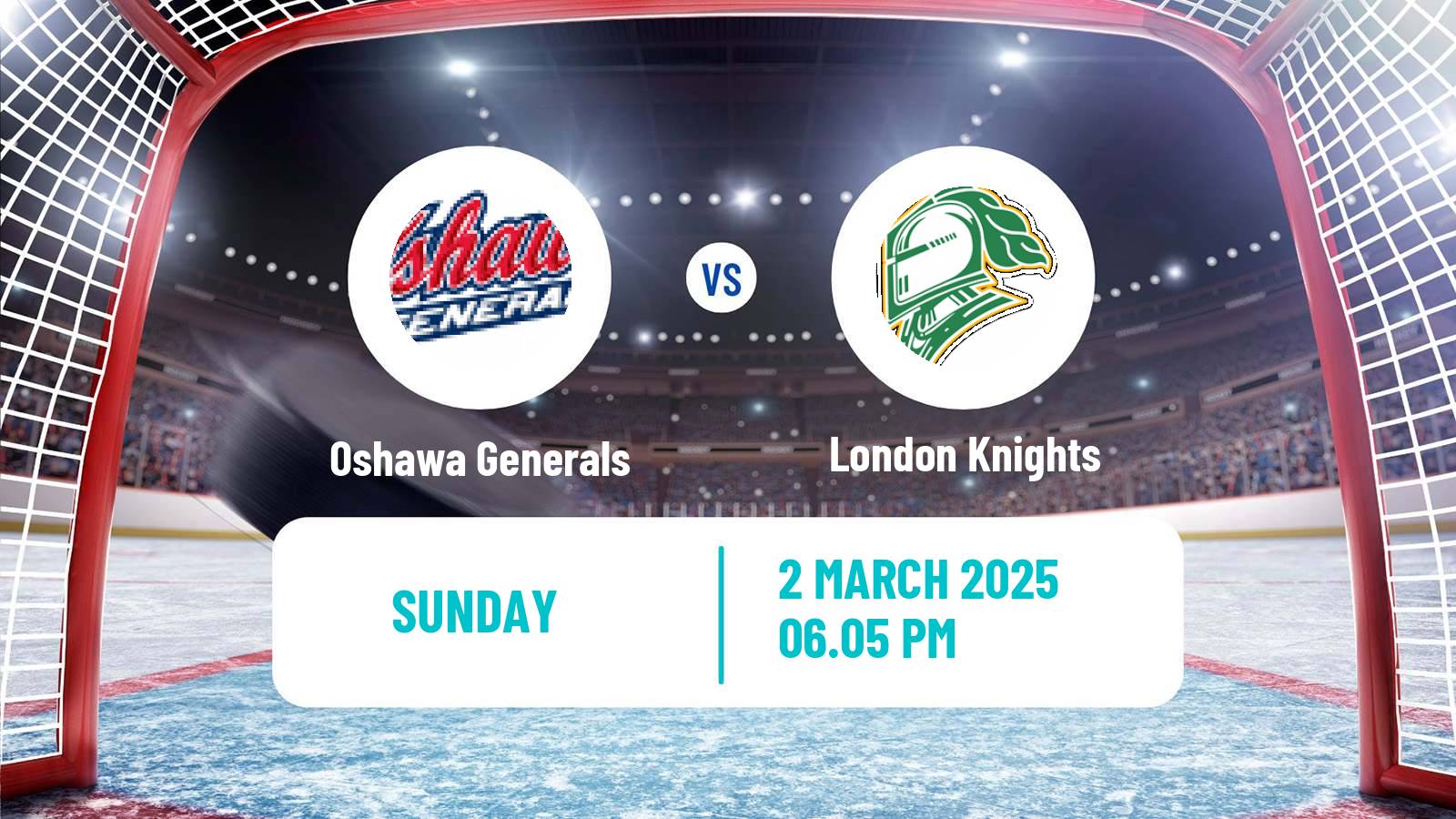 Hockey OHL Oshawa Generals - London Knights