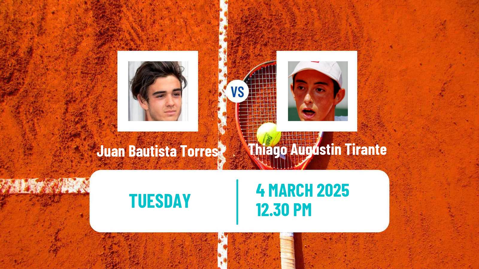 Tennis Cordoba 2 Challenger Men Juan Bautista Torres - Thiago Augustin Tirante