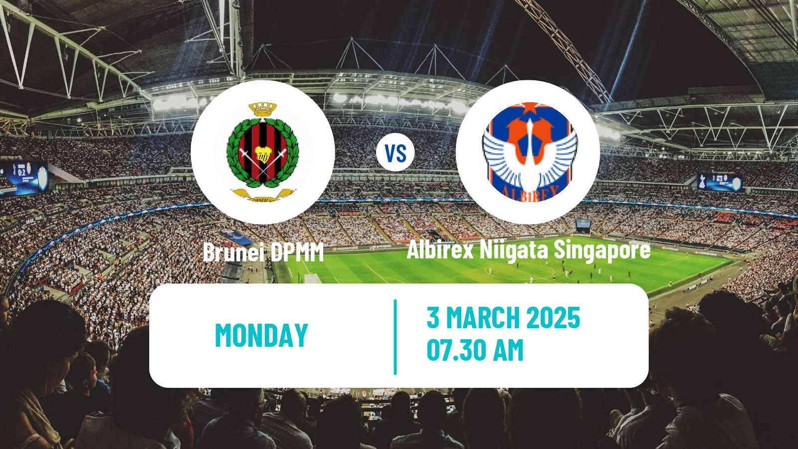 Soccer Singapore Cup Brunei DPMM - Albirex Niigata Singapore