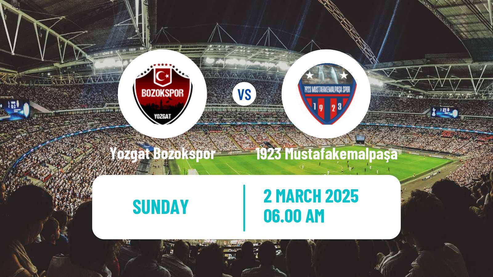 Soccer Turkish 3 Lig Group 3 Yozgat Bozokspor - 1923 Mustafakemalpaşa