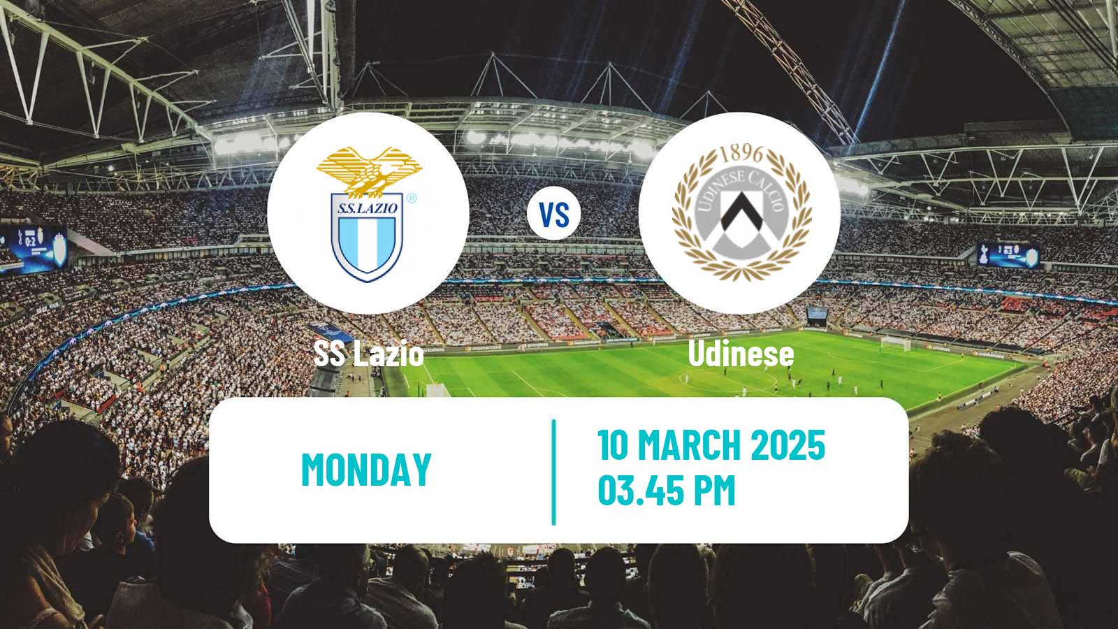 Soccer Italian Serie A Lazio - Udinese