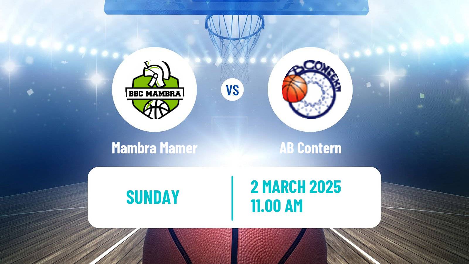 Basketball Luxembourg LBBL Basketball Mambra Mamer - Contern