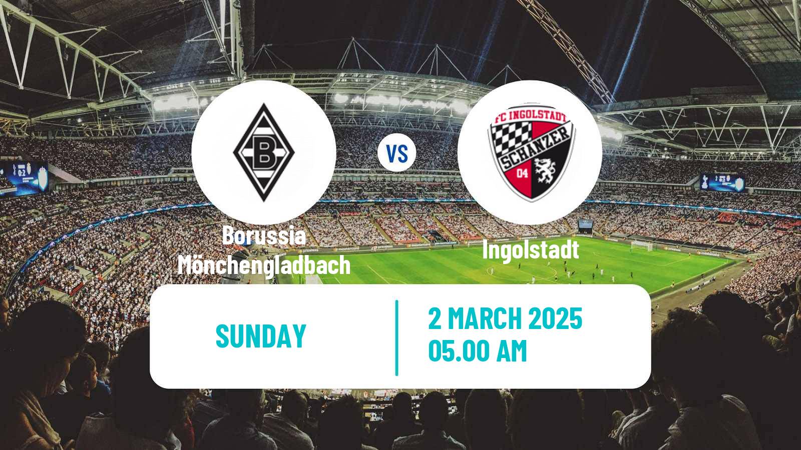 Soccer German 2 Bundesliga Women Borussia Mönchengladbach - Ingolstadt