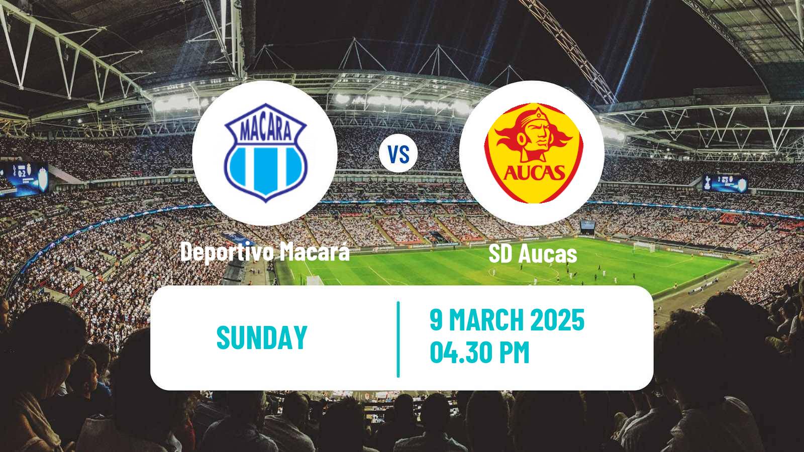 Soccer Ecuadorian Liga Pro Deportivo Macará - SD Aucas
