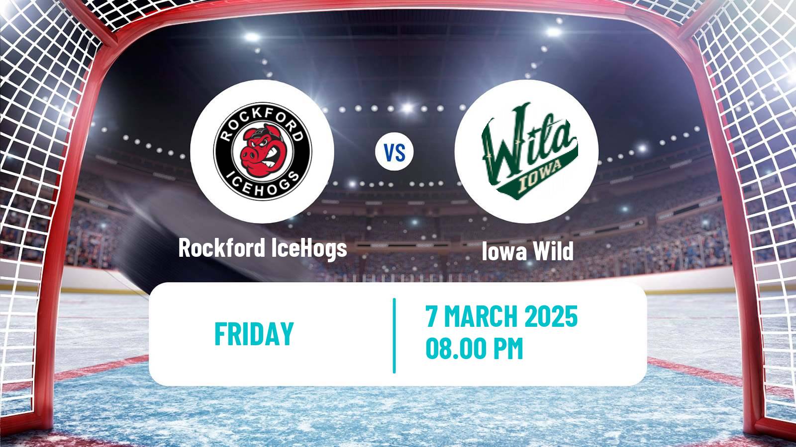 Hockey AHL Rockford IceHogs - Iowa Wild