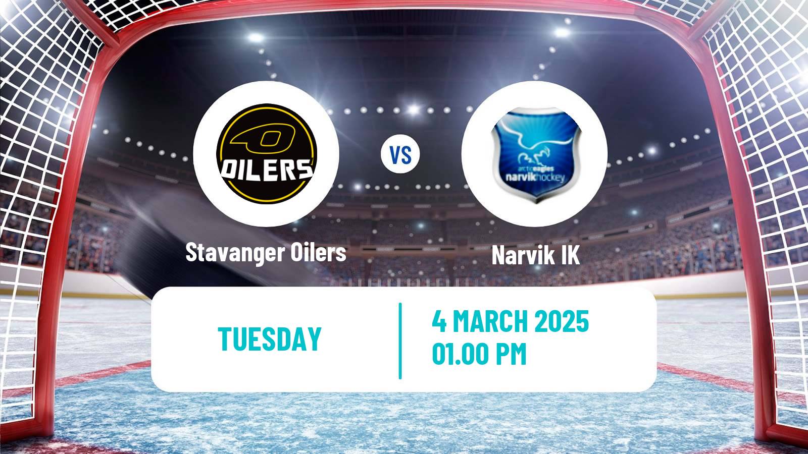 Hockey Norwegian Ligaen Hockey Stavanger Oilers - Narvik