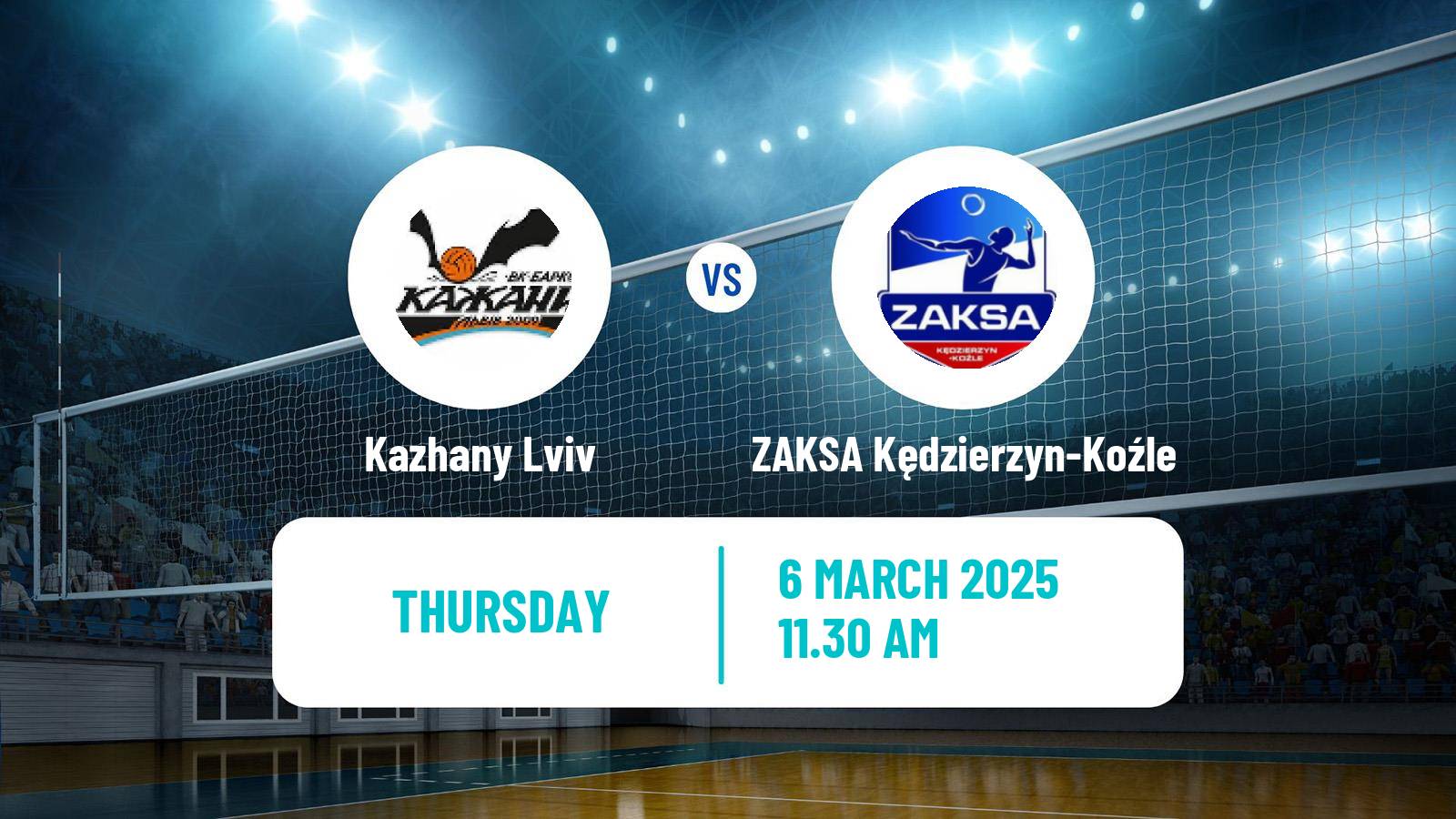 Volleyball Polish PlusLiga Kazhany Lviv - ZAKSA Kędzierzyn-Koźle