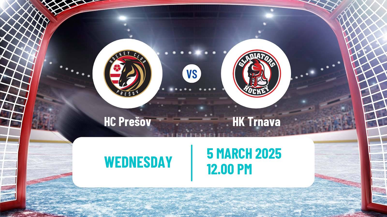 Hockey Slovak 1 Liga Hockey Prešov - Trnava